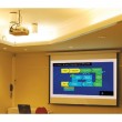 Techly Support Projector Ceiling Extension 500-770 mm White ICA-PM 104MW