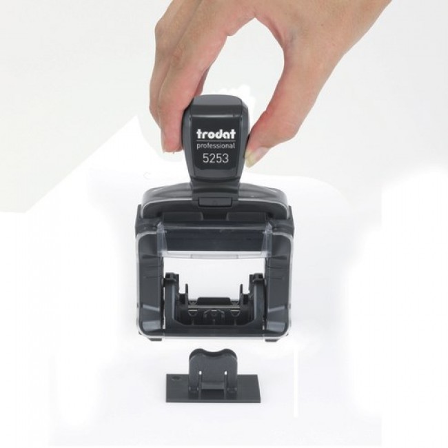 Trodat 5253 Typomatic Self-Inking Custom stamp Steel