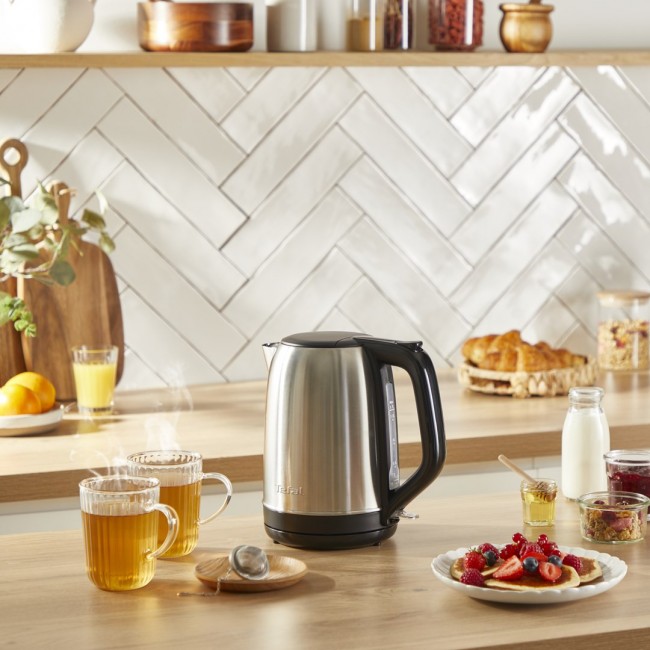 Tefal Subito KO5S0DE0 electric kettle 1.7 L 2400 W Black, Stainless steel Tefal Subito KO5S0DE0 electric kettle 1.7 L 2400 W Black, Stainless steel