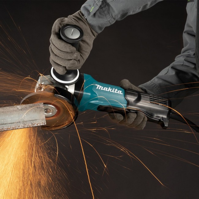 MAKITA GRINDER ANGLE.125mm GA5093X01 1900W PADDLE SWITCH, REG. RPM, BRAKE