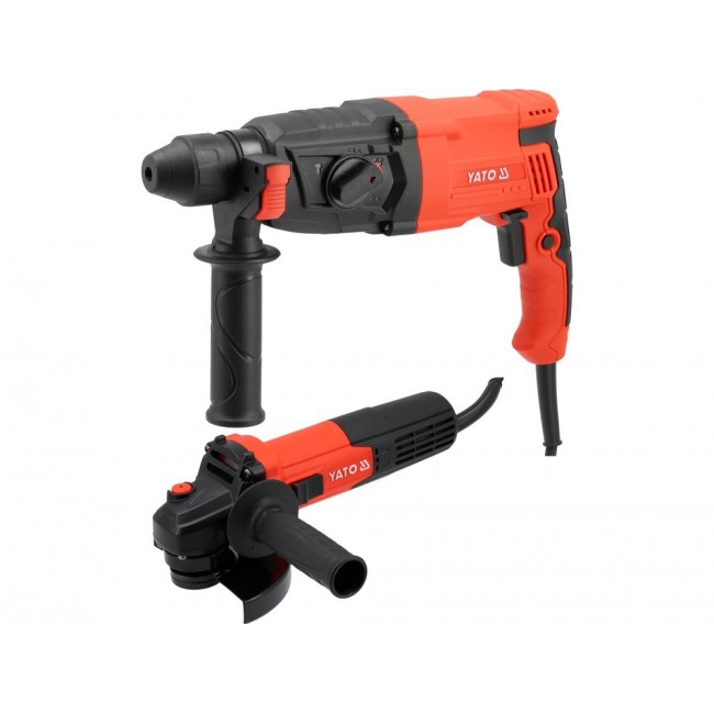 YATO M OTOWIERTARKA SDS+ 900W 3,2J / SZLIFIERKA KĄTOWA 125mm 750W