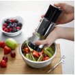 GEFU FLEXICUT shaped food cutter Black, Grey, Transparent Plastic, Stainless steel