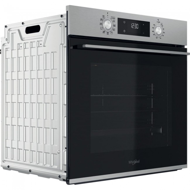 Whirlpool OMK58CU1SX 71 L Black, Stainless steel