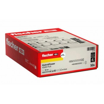 FISCHER KO EK HYBRIDPOWER 10x90 /50szt. KLUCZ OGNIOODPORNY