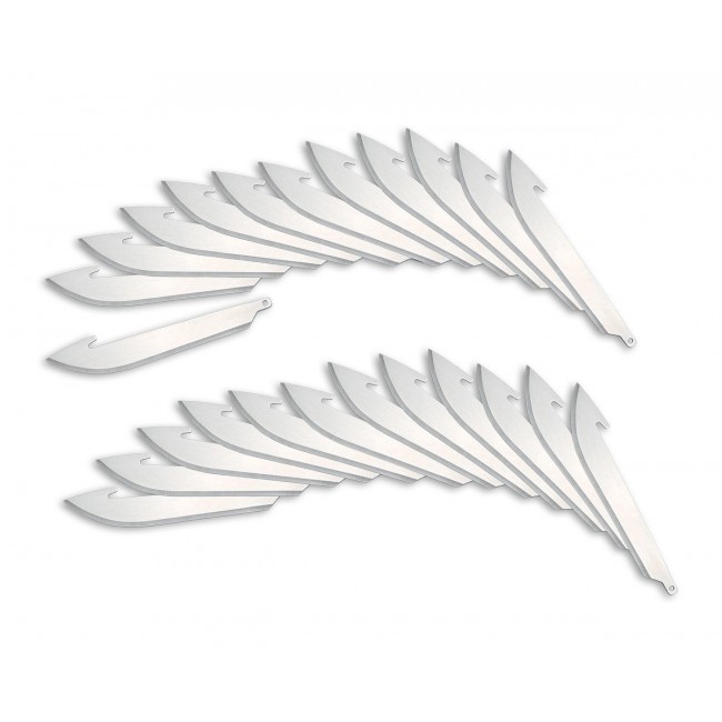 24 replacement blades for the Outdor Edge Drop-Point 350