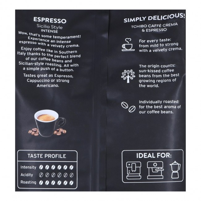 Coffee Bean Tchibo Espresso Sicilia Style 1 kg