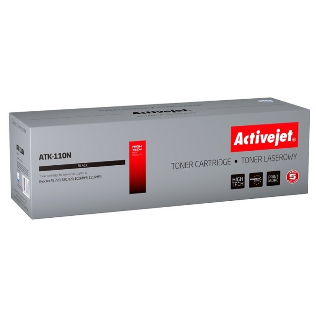 Activejet ATK-110N Toner (replacement for Kyocera TK-110 Supreme 6000 pages black)