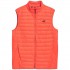 Men's down vest 4F orange 4FSS23TDJAM082 70S S