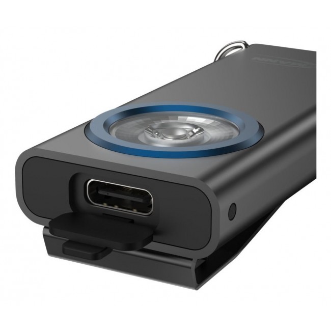 Ansmann ML400R Black Keychain flashlight LED Ansmann ML400R Black Keychain flashlight LED