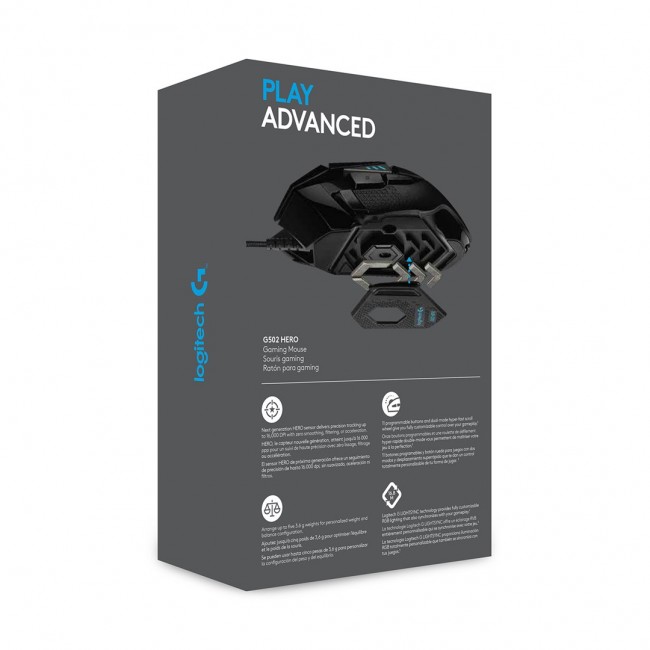Logitech G G502 HERO High Performance Gaming Mouse Logitech G G502 HERO High Performance Gaming Mouse