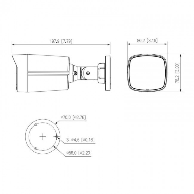IP CAMERA DAHUA IPC-HFW1239TL1-A-IL-0280B IP CAMERA DAHUA IPC-HFW1239TL1-A-IL-0280B