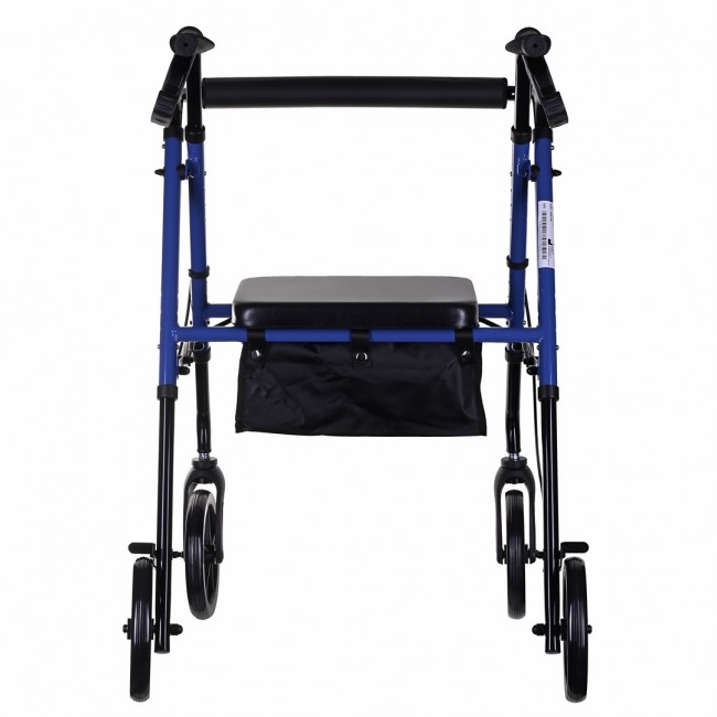 Lightweight aluminium four-wheel rehabilitation walker CH100AM Lightweight aluminium four-wheel rehabilitation walker CH100AM