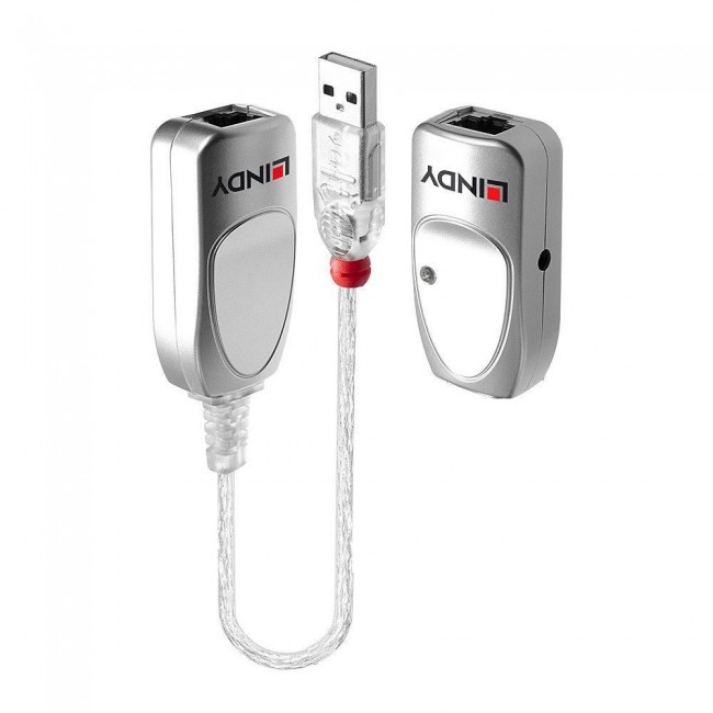 Lindy 50m USB 1.1 Cat.6 Extender Lindy 50m USB 1.1 Cat.6 Extender