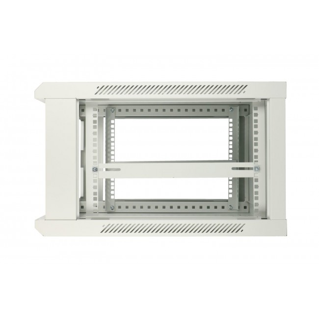 Extralink Rackmount cabinet 6U 600x600 ASP Gray wall mounted, metal door