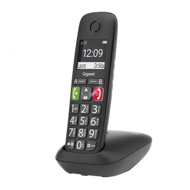 Gigaset E290 - Cordless DECT Phone black