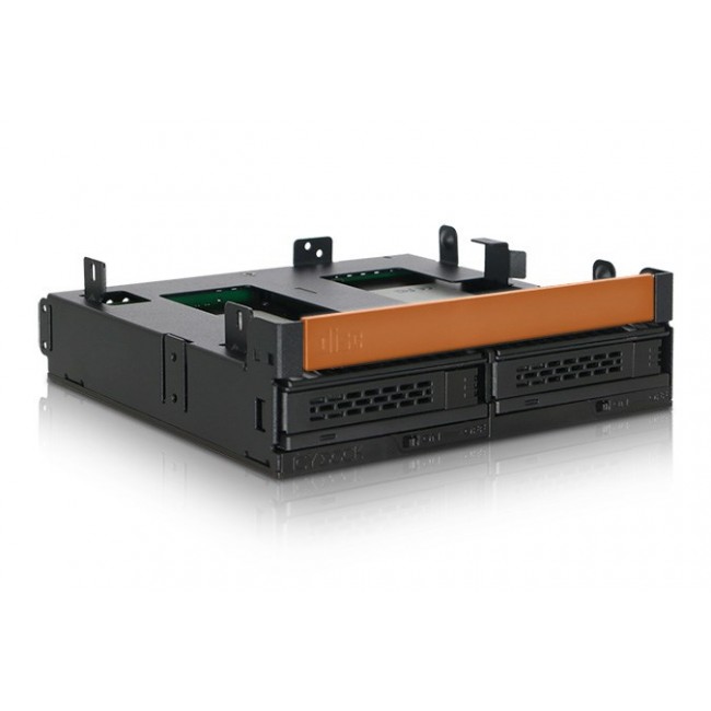 Icy Dock MB732SPO-B drive bay panel Black