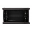 Extralink Rackmount cabinet 6U 600x450 Black wall mounted