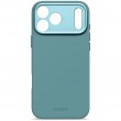 Decoded Silicone Backcover Apple iPhone 17 Pro Max Retro Blue mobile phone case 17.5 cm (6.9
