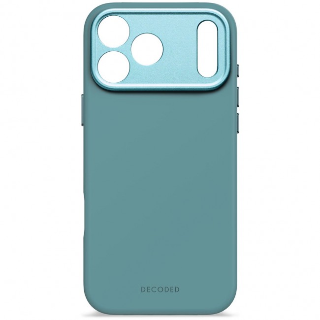 Decoded Silicone Backcover Apple iPhone 17 Pro Max Retro Blue mobile phone case 17.5 cm (6.9