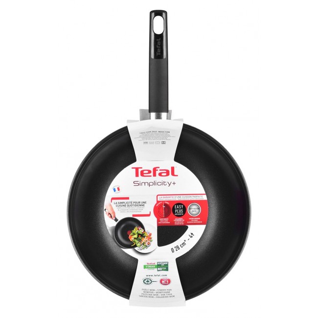 TEFAL Simplicity 28cm wok frying pan B5821902