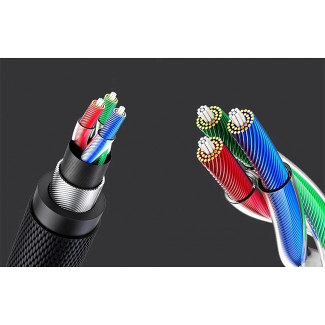Ugreen AUX cable mini jack 3.5 mm (male) - mini jack 3.5 mm (male) 3 m Black Ugreen AUX cable mini jack 3.5 mm (male) - mini jack 3.5 mm (male) 3 m Black