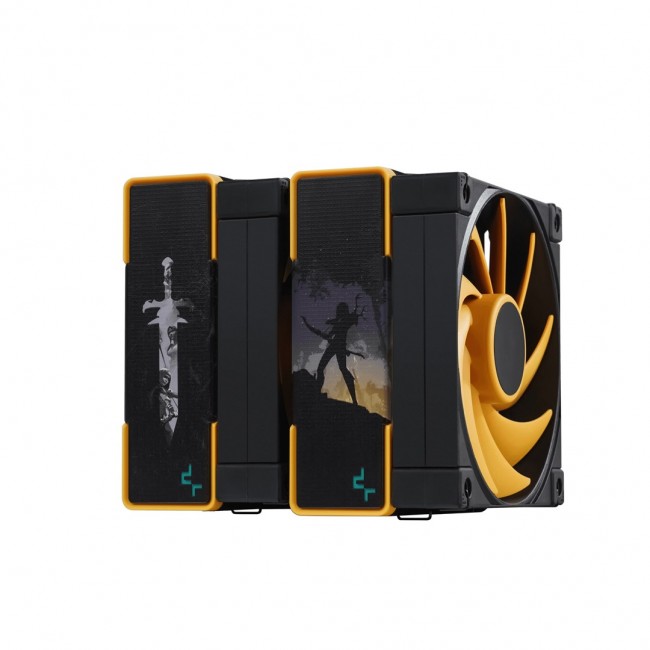 DeepCool AK620 Zero Dark Zoria Processor Air cooler 12 cm Black, Yellow 1 pc(s) DeepCool AK620 Zero Dark Zoria Processor Air cooler 12 cm Black, Yellow 1 pc(s)