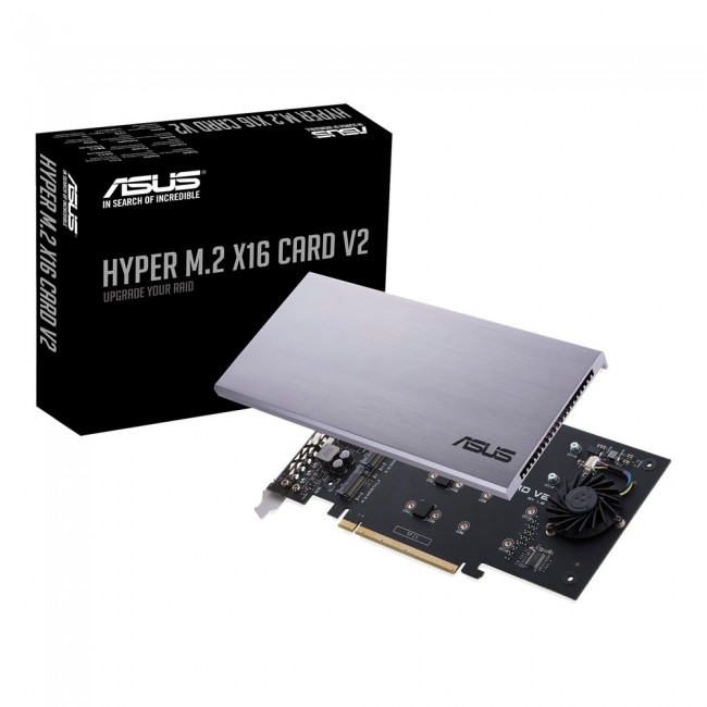 ASUS HYPER M.2 X16 CARD V2 interface cards/adapter Internal