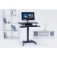 Maclean MC-835 Portable Desk Electric Height Adjustable 72 -122cm max. 37 kg Control Panel Sit Stand Work Station Maclean MC-835 Portable Desk Electric Height Adjustable 72 -122cm max. 37 kg Control Panel Sit Stand Work Station