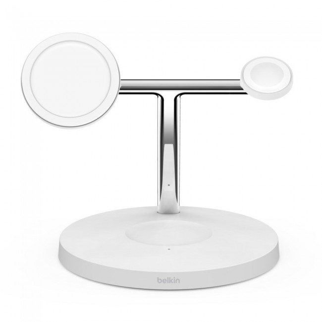 Belkin WIZ017vfWH Headphones, Smartphone, Smartwatch White AC Wireless charging Fast charging Indoor