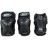 Roces Ventilated JR Inline Skate Pads black 3pack 301352 01 M