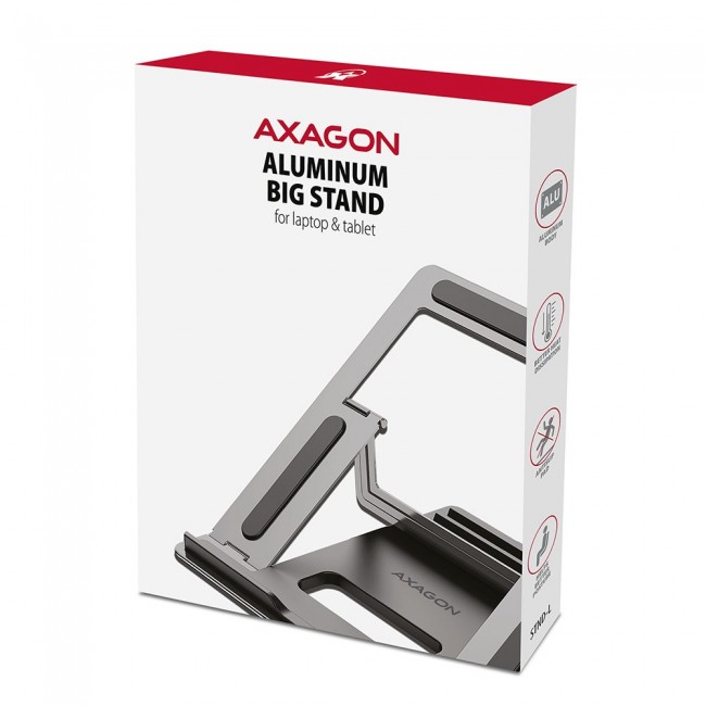 Axagon STND-L laptop stand Grey 40.6 cm (16 Axagon STND-L laptop stand Grey 40.6 cm (16