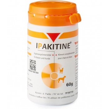 VETOQUINOL Ipakitine - kidney support supplement for dog and cat 60g