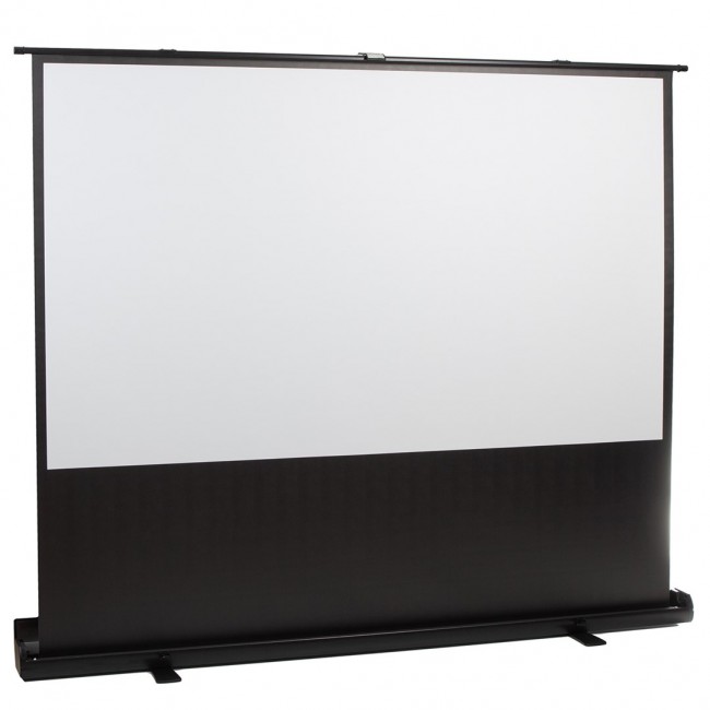 Maclean MC-964 portable projection screen, compact, floor, 100