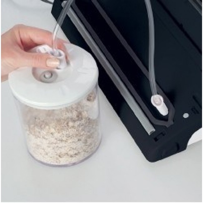 Solis Easy Vac Pro 569 vacuum sealer 800 mbar Black, Silver