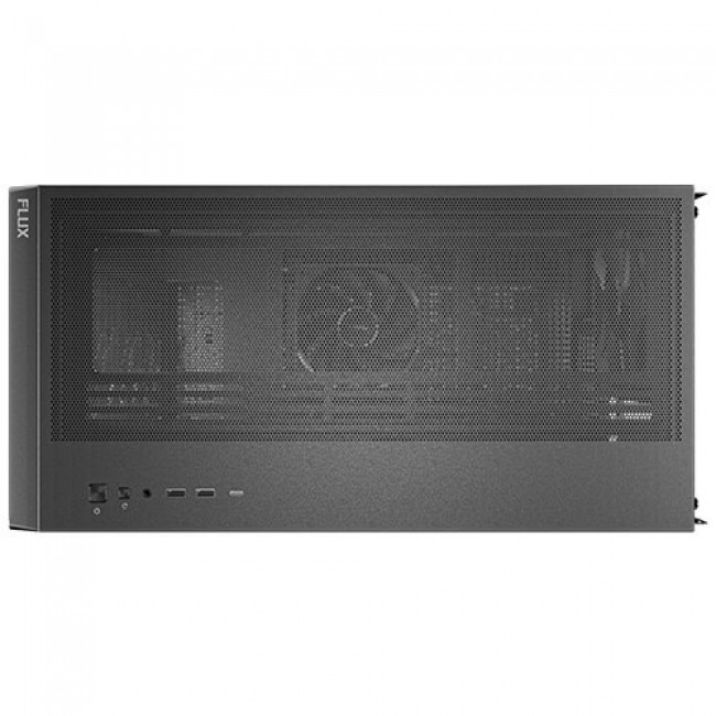 Antec FLUX SE Midi Tower Black, Wood