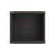 Lanberg WF03-5309-10B rack cabinet 9U Wall mounted rack Black