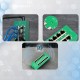 Extralink Gigabit PoE Injector 8 Port Active, 8 ports Gigabit 802.3at/af, Mode A