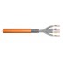 DIGITUS Cat.7 Installation Cable, S/FTP, Dca, AWG 23/1, LSOH, 50m, orange