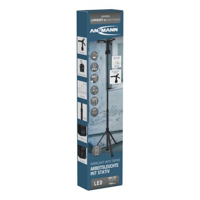 Ansmann Triohead 7000R inkl. Tripod