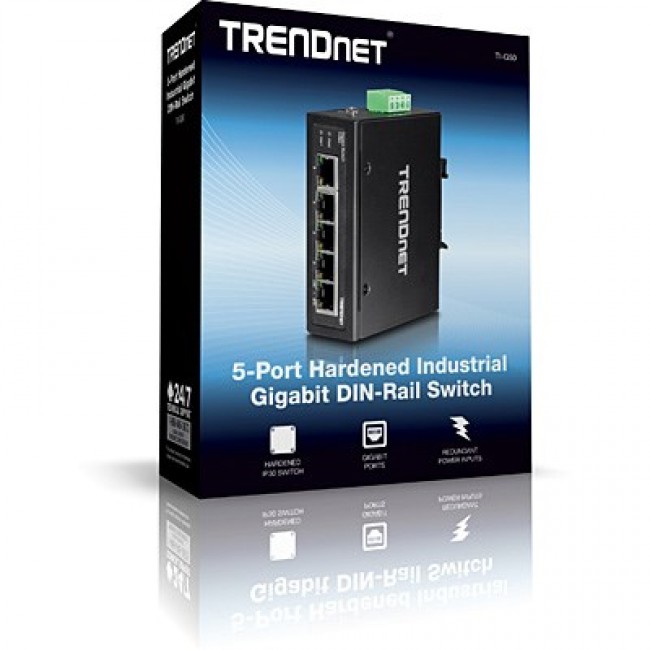 Trendnet TI-G50 network switch Unmanaged Gigabit Ethernet (10/100/1000)