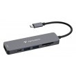 Verbatim USB-C Essentials Multiport Hub 6 ports: HDMI, USB-C PD, USB-A 3.2 Gen 1, USB-A, SD & microSD Verbatim USB-C Essentials Multiport Hub 6 ports: HDMI, USB-C PD, USB-A 3.2 Gen 1, USB-A, SD & microSD