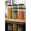 GEFU PANTRY Rectangular Container 2.5 L Black, Transparent 1 pc(s)