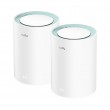 Router CUDY M1300 Access Point Dual-band (2.4 GHz / 5 GHz) Wi-Fi 5 (802.11ac) 2-pack White