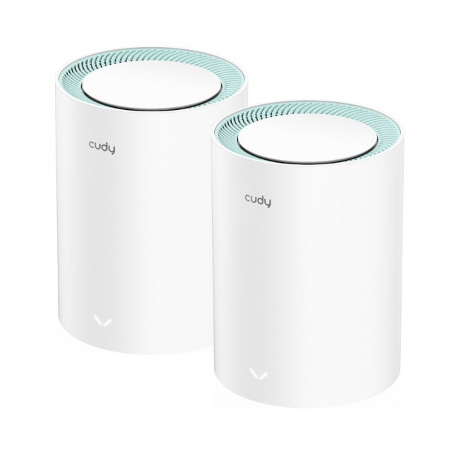 Router CUDY M1300 Access Point Dual-band (2.4 GHz / 5 GHz) Wi-Fi 5 (802.11ac) 2-pack White