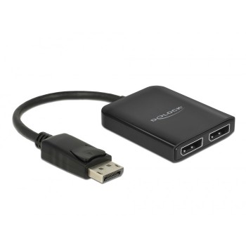 DeLOCK DisplayPort 1.4 Splitter 1 x DisplayPort to 2 x DisplayPort MST