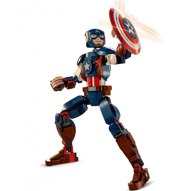 LEGO SUPER HEROES 76258 CAPTAIN AMERICA - CONSTRUCTION FIGURE