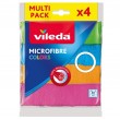 Cleaning Clothes Vileda Microfiber Colors 4 pc(s) Cleaning Clothes Vileda Microfiber Colors 4 pc(s)