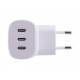 Belkin BoostCharge Laptop, Smartphone, Universal White AC Fast charging Indoor