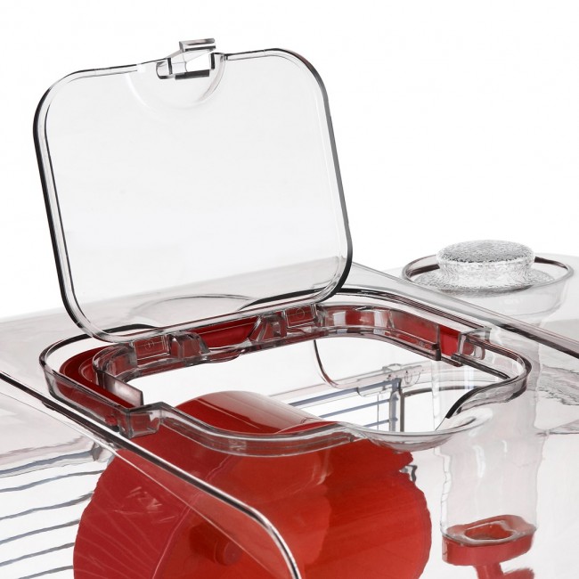 ZOLUX Rody3 Trio - rodent cage - red ZOLUX Rody3 Trio - rodent cage - red