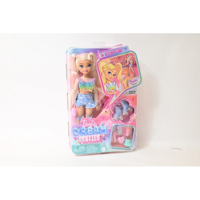 Barbie Dream Besties Malibu Roller Skating Fashion Doll Barbie Dream Besties Malibu Roller Skating Fashion Doll